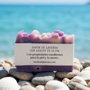 Jabón calmante de Lavanda