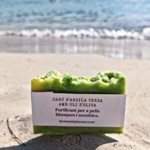 Jabón detox arcilla verde y blanca