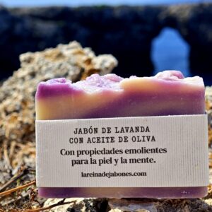 Jabón calmante de Lavanda