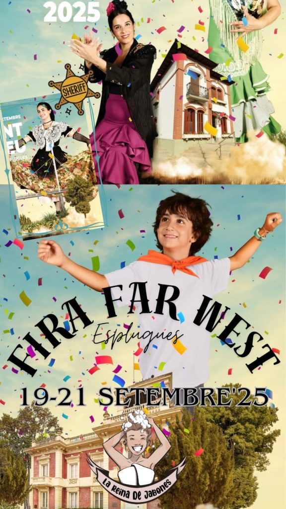 Feria del “Far West” del 18-20 de septiembre de 2026 en Esplugues de LLobregat