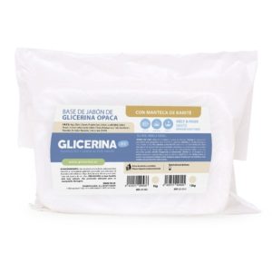 Glicerina opaca con manteca de Karité