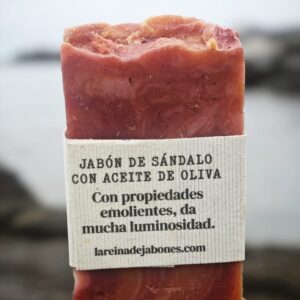 Jabón cálido aroma de sándalo