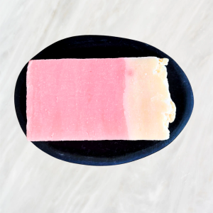 Jabón de batido de fresa