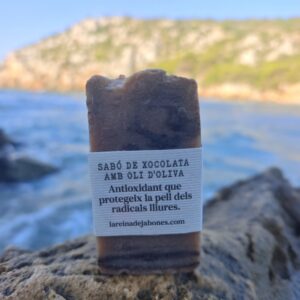 Jabón antioxidante de chocolate puro