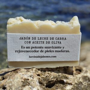 Jabón nutritivo de leche de cabra