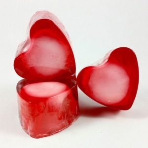 Corazón glicerina aroma cereza
