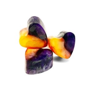 Corazón de glicerina aroma fruta de la pasión